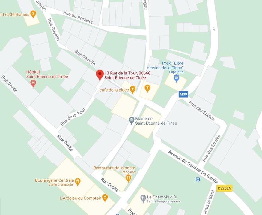 Studio La Tour Saint-Étienne-de-Tinée 외부 사진